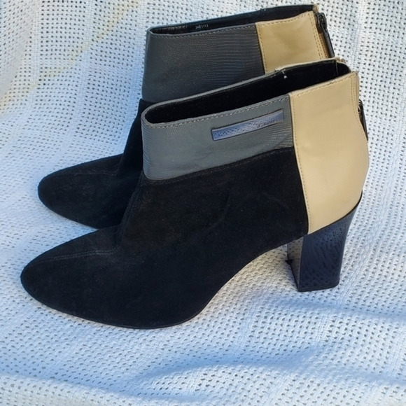 Calvin Klein Shoes - Calvin‎ Klein Patchwork Booties 10